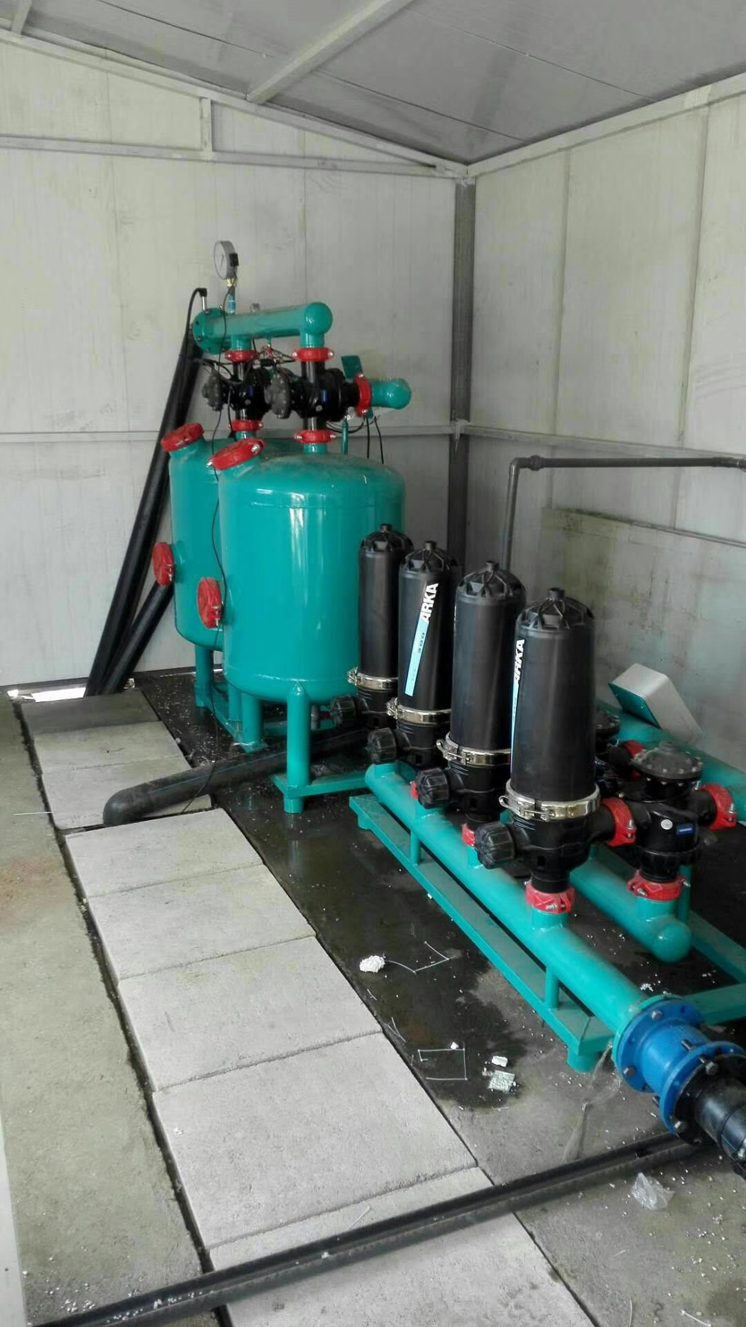 用水量控制管理